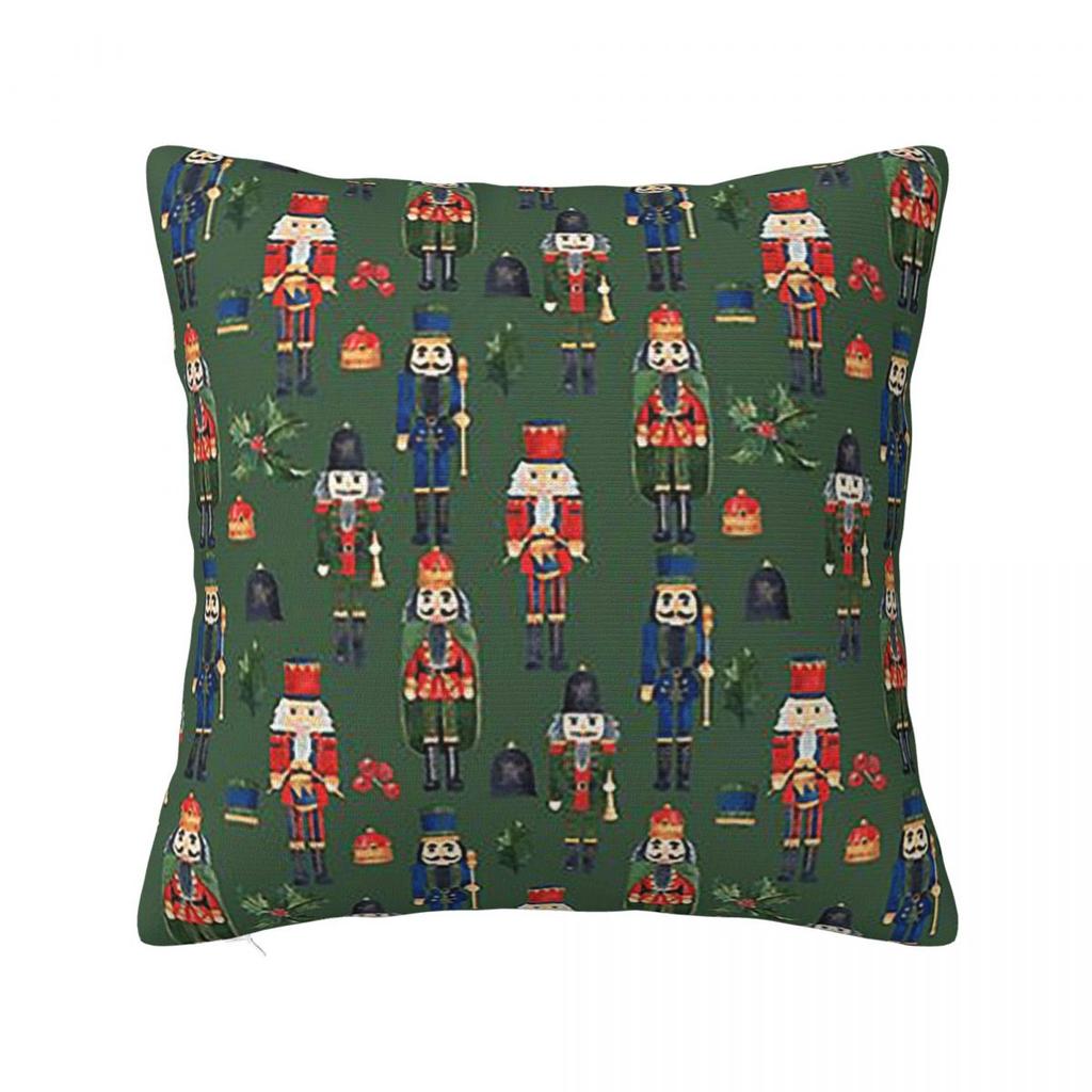 Stylish Nutcracker Party  Square Pillowcase Cushion Cover Pillow Case Throw Pillow Cover for Home Bedroom Car