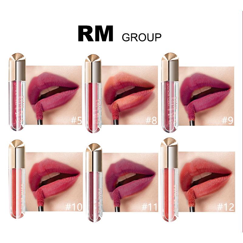 Misiou Beauty Dlouhotrvající hydratační, neblednoucí, nepřilnavá rtěnka, matný matný lesk na rty, šestidílná sada dárkových krabic