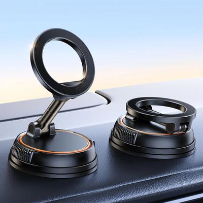 Magnetische Handyhalterung Ständer mit Saugnapf 360° Verstellbar Faltbar Für iPhone Samsung