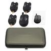 Wireless Digital Fishing Alarm Fishing Bite Alarms Set Fishing Receiver Sound Alert Kit Led Alarm Indicator with Portable Case