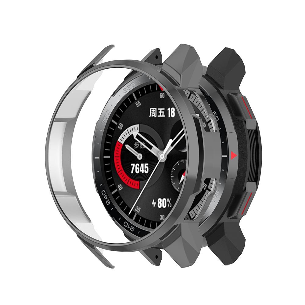 Electroplated PC Protective Case For Huawei Honor Watch GS Pro Hollow Protector Shell Frame Bumper