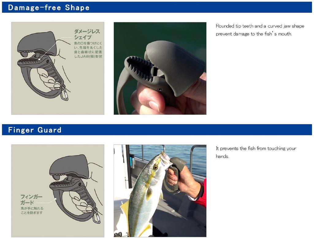 Daiichi #33329 Jaw Grip MC 127 X 62 X 32 Mm Black (3281)