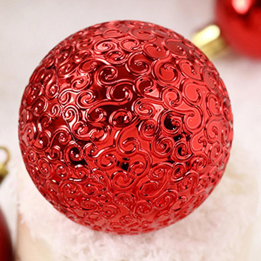 Julgranskulor Splittåliga Juldekorationer för Gran 65 Stycken Festliga Dekoration Hängen för Vinterhögtider