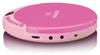 LENCO CD-011PK - Lettore CD Portatile, Discman - Rosa, Lenco