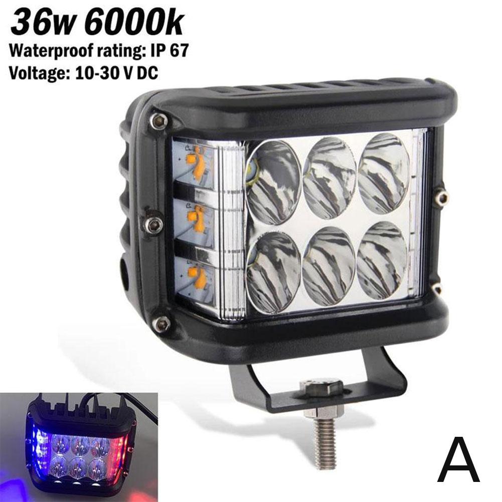 

1 шт. светодиодная рабочая полоса света форма световой панели 9000лм прожектор белый внедорожный головной автомобильный свет IP67 автозапчасти для нескольких сцен