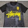 Maglia da Calcio Signature Stussy Retro Brasile Argentina Portogallo Maglia da Allenamento Calcio Uomo Donna Manica Corta