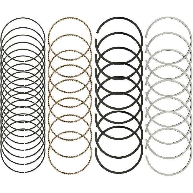 41859C STD Engine Piston Ring Kits Fit for Chevy Express Silverado Tahoe GMC Savana Yukon Engines 4.8L 5.3L LS 1999-2016