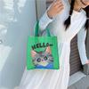 Trendy handbag bag souvenir cartoon capybara student large-capacity handbag storage bag