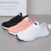 Large Size Breathable Fly-woven Women's Shoes Fashion Trend Simple Women's Sports Shoes Hiking Single Shoes
