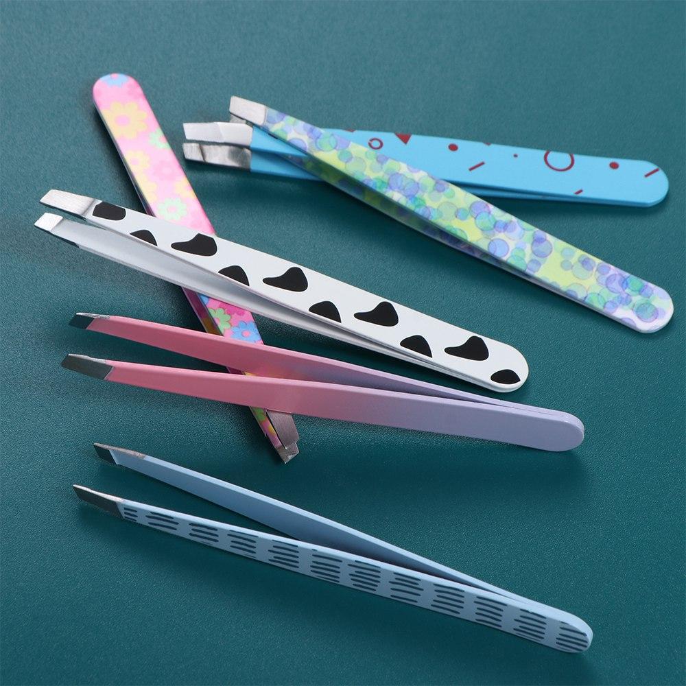 Professional Eyebrow Clip Removal Fine Hairs Slanted Eye Brow Clips  Girl