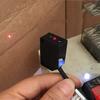 Square Laser Diffuse Reflection Photoelectric Switch Infrared Sensing Distance 200-300MM PNP Visible Light Normally Open