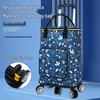 Foldable Handheld Grocery Cart with Retractable Handle - Compact & Portable Shopping Trolley