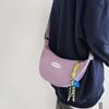 Nylon Casual Crossbody Bag With Zipper Closure For Daily Use