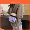 Stylish Versatile Envelope-shaped Shoulder Bag Lightweight Waterproof Canvas For Daily Use