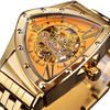 Forsining New Men's Fashion Casual Hollow Watch Automatic Mechanical Watch GMT1199-2-A