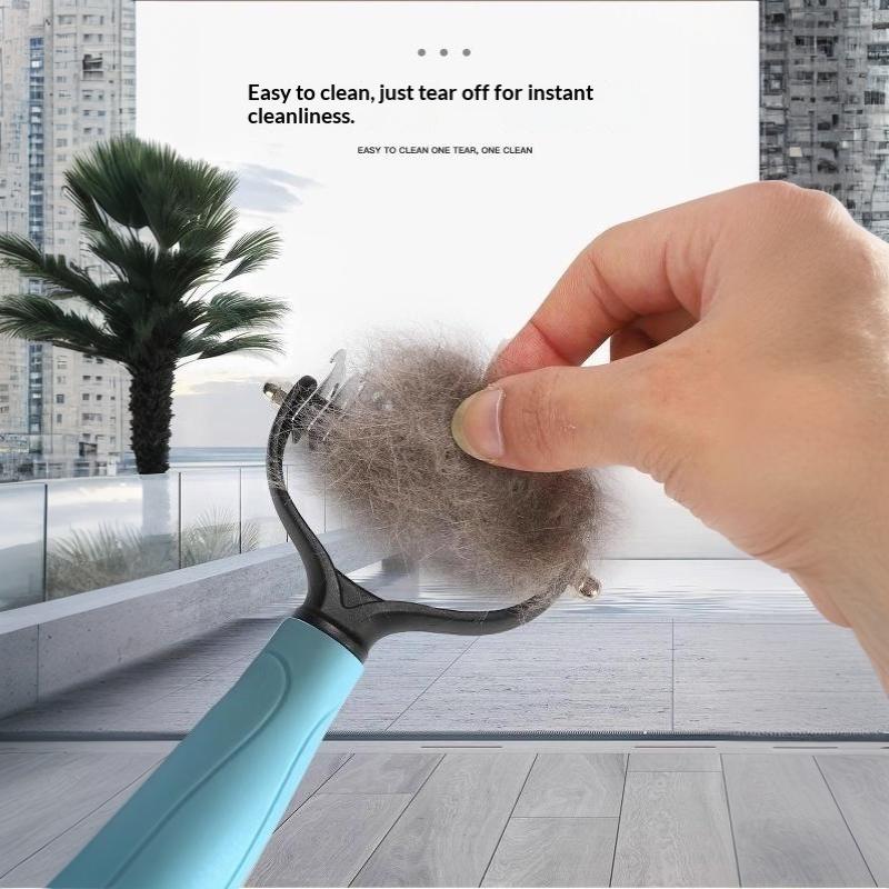 Pet Grooming Dematting Comb Double Sided Safe Blades Non Slip Handle For Dogs Cats Long Haired Pets Grooming