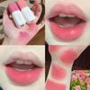 Matte Velvet Liquid Lipstick Natural Long-Lasting Low Saturation Rose Pink Lip Mud Portable Finish Smooth Peach Lip Gloss Makeup