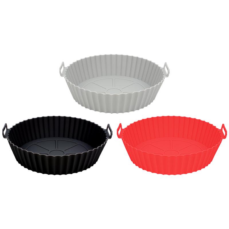 Silicone Baking Pan and Air Fryer Mat for Oven and Microwave Use