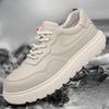 Stilvoller Leder Herrenschuh Ganzjährig Lässige Herrenschuhe Elegant Bequem Atmungsaktive Schuhe Rutschfeste Schuhe für Geschäftsreisen