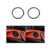 Car Styling Accessories Interior Carbon Fiber Overhead Console Wait Black Stickers Decorative Fit For BMW Z4 E89