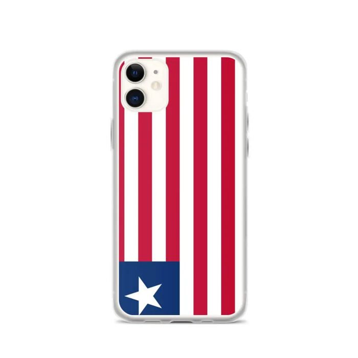 Coque Télephone Drapeau Liberia - iPhone 11
