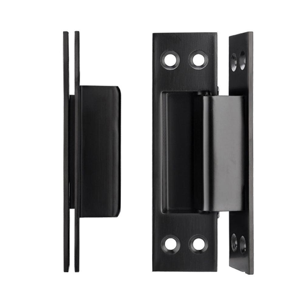 Invisible Cross Door Hinge Wood Door Folding Hinge Stainless Steel Concealed Hinges Window Furniture Hardware Accessories