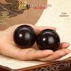 Ebony Wood Purple Sandalwood Carved Hand Fitness Ball Gift