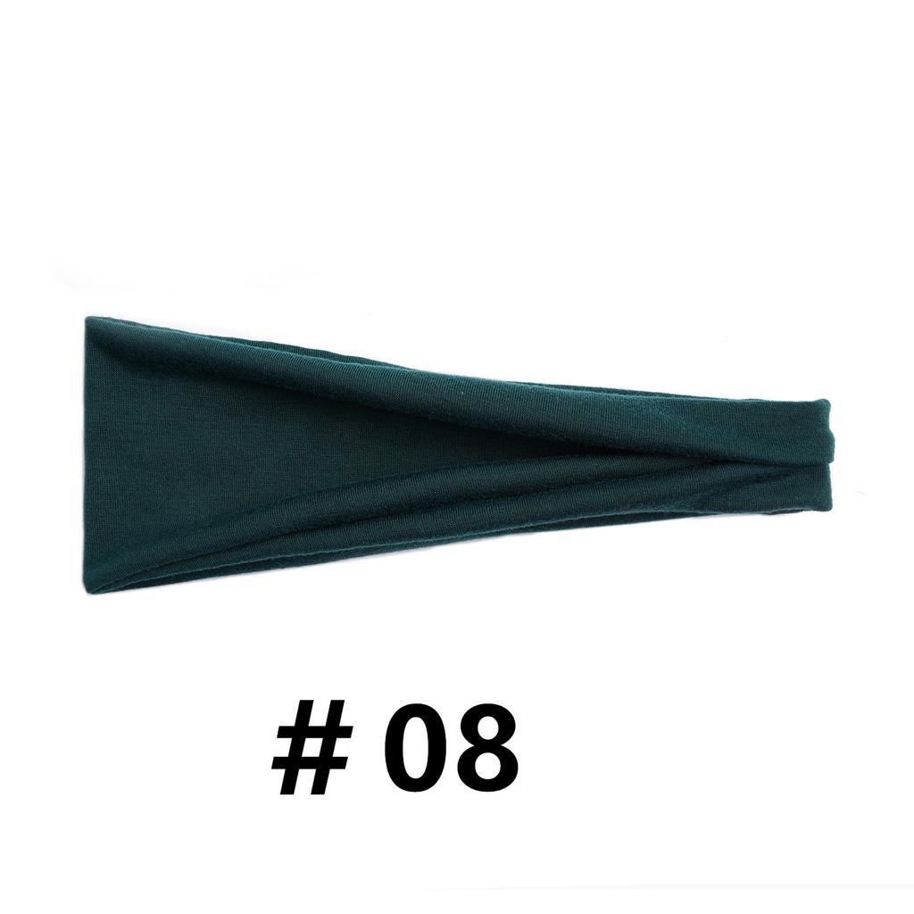Headbands for Women Non Slip Sweat Hairbands Elastic Soft Stretchy Head Bands Sports Workout Yoga Outdoor Running Travel Headwrap Hair Accessories