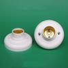1/5PCS Ceiling Lamp Accessory Plastic E27 Lamp Base Round Socket Screw Light Bulb Holder