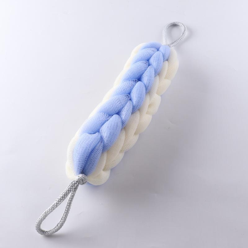 Large Twist Bath strip, pull back strip, durable bath flower ball large super soft bath back rub