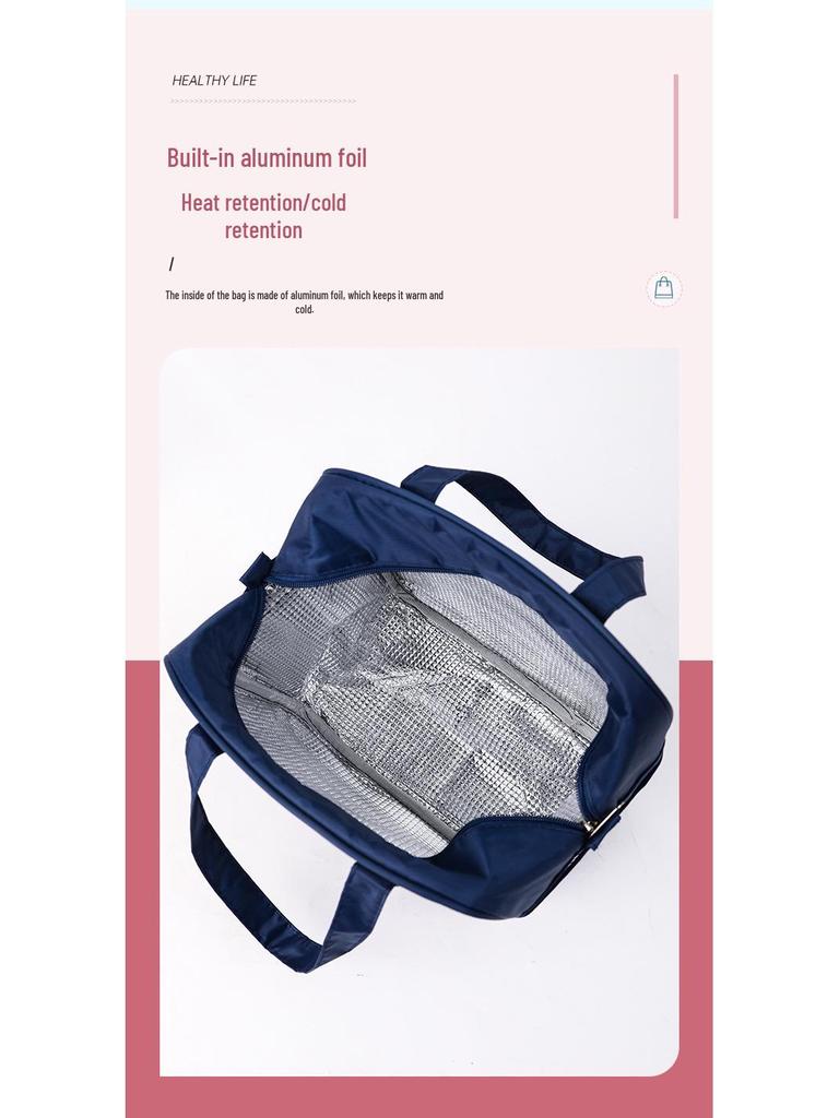 Izolowana torba na lunch z kreskówkowym motywem dla dzieci - Urocza, wodoodporna, pogrubiona torba na bento