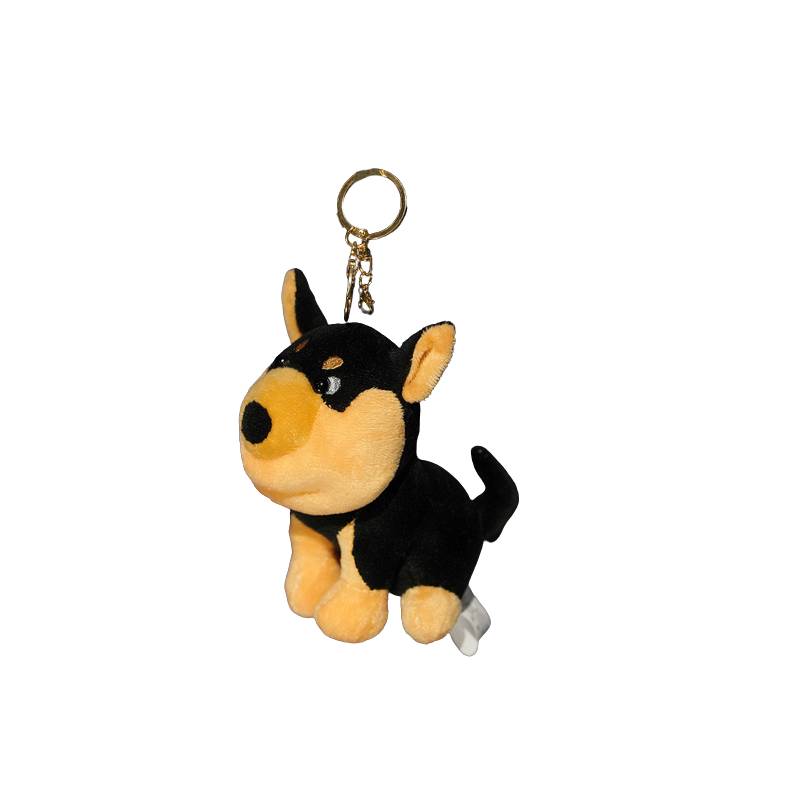 

Stung Bee Funny Dog Plush Toy Furry Stuffed Animal Doll Bag Pendant Keychain Kid 15cm/5.91in