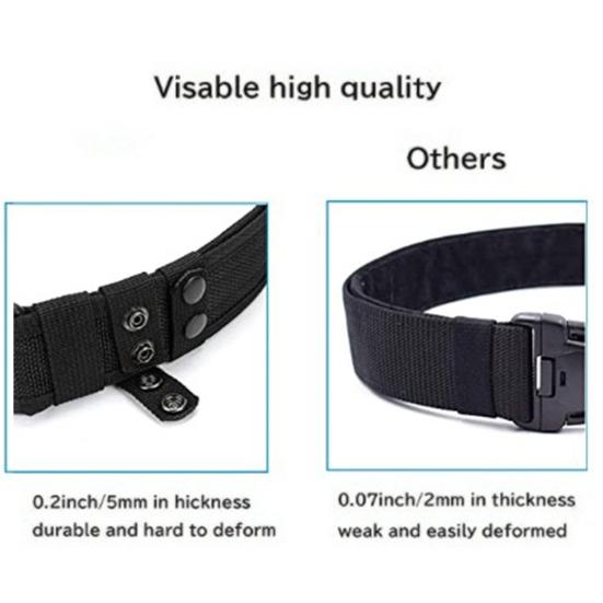 Thicken Combat Belt Ultralight Adjustable Good Toughness Battle Belt for Outdoor
