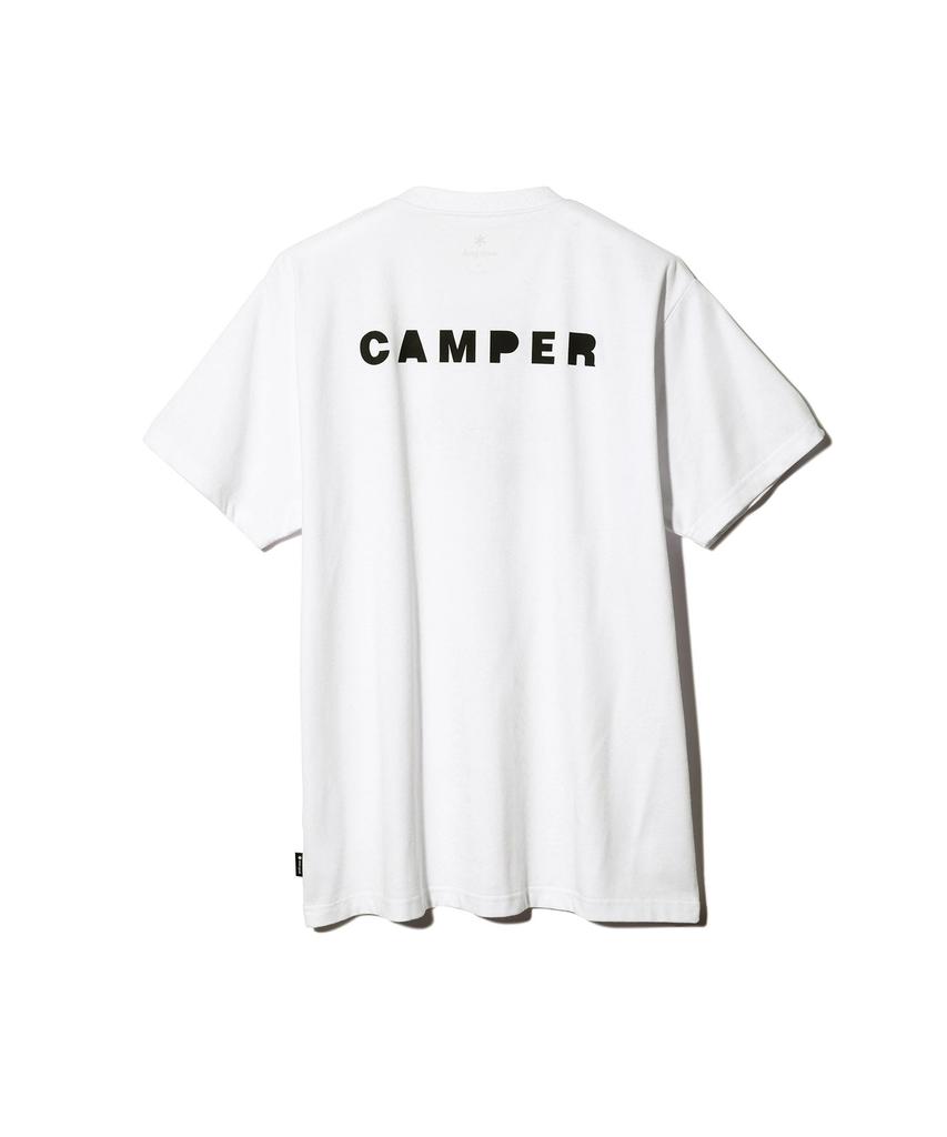 SNOWPEAK Camper T-Shirt - White / Ts-24Su003Wh