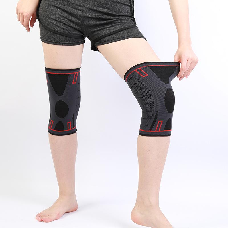 Sportowe nakolanniki na jesień i zimę ocieplające nakolanniki dla mężczyzn i kobiet, nylonowa koszykówka fitness, nylonowe nakolanniki ocieplające
