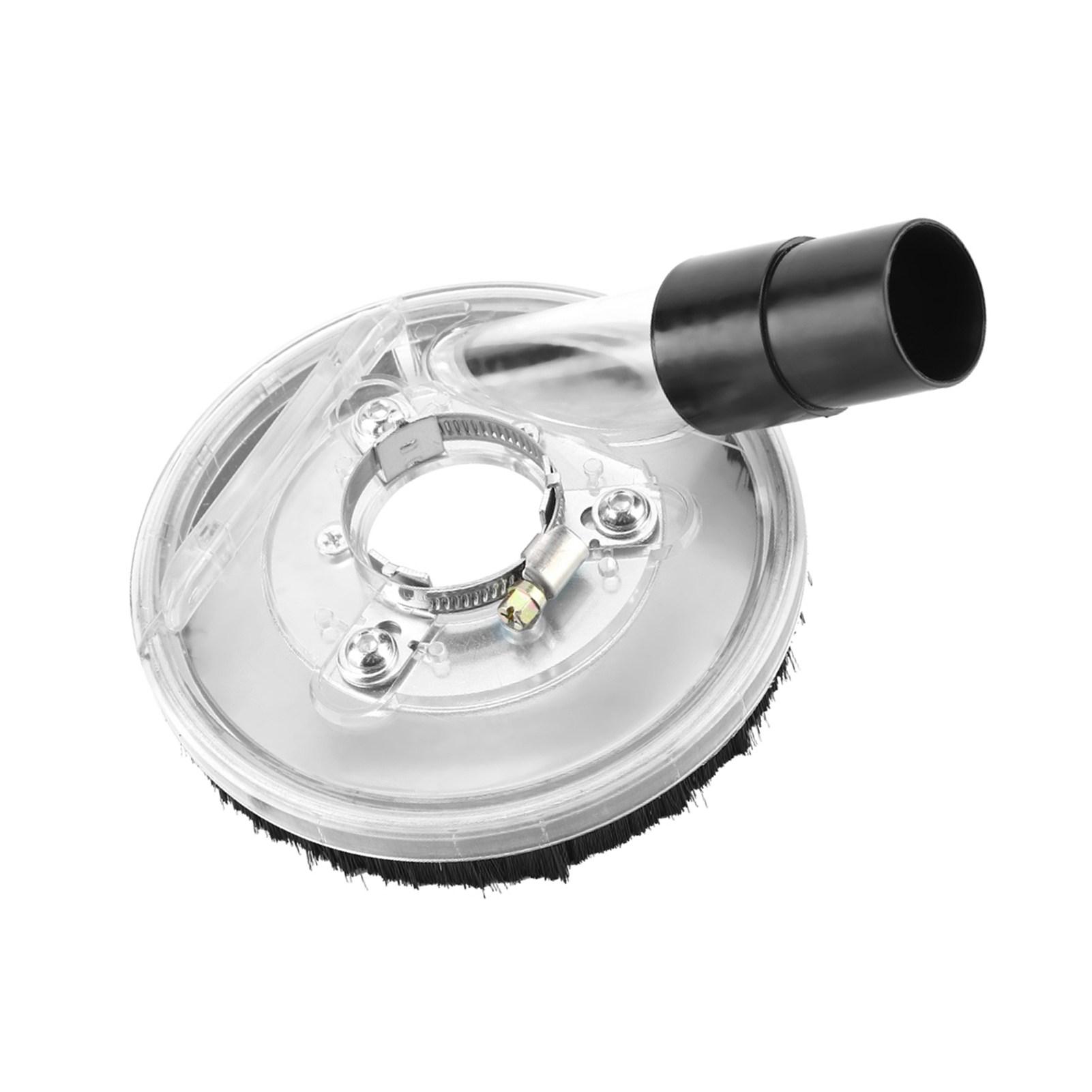 

80 125mm Clear Vacuum Dust Shroud Dry Grinding Cover for Angle Grinders Hand Grinder