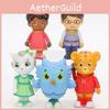 Delightful Daniel Tiger's Neighborhood Friends Pvc Action Figures Ideal Christmas Toy Gift