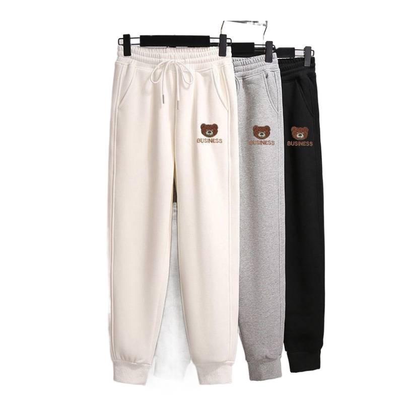 Affordable, High-volume Casual Sports Pants & Women's Hoodies, with Fleece or Without, Sizes M-6XL. For 200 Jin, Choose Extra-large.
