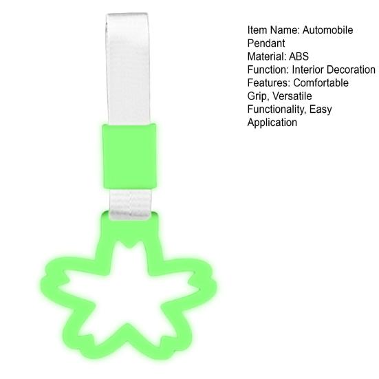 Cherry Blossom Automobile Pendant Bright Color Comfortable Grip Reliable Support Car Pendant Car Interior Exterior Decoration