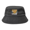 Unisex Distressed Denim Washed Bucket Hat Angine De Poitrine Canadian Band Headwear Fishing FisherUnisex Cap Session Hats Gifts