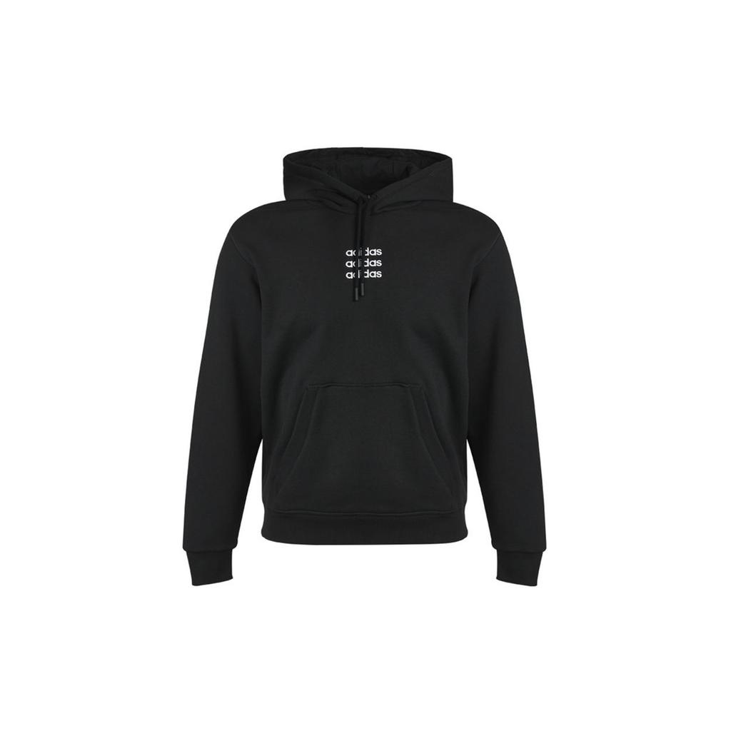 Adidas Neo Pullover Hoodie With Printed Logo Men Tops Black GP4905