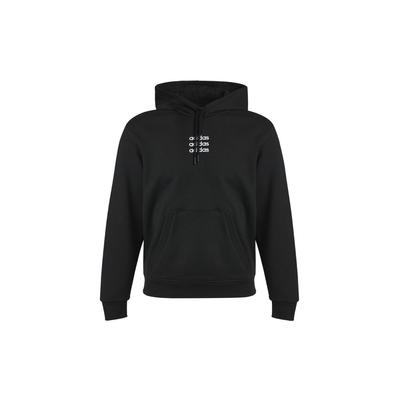 adidas Felpa con cappuccio Neo con logo stampato Uomo Top Nero GP4905