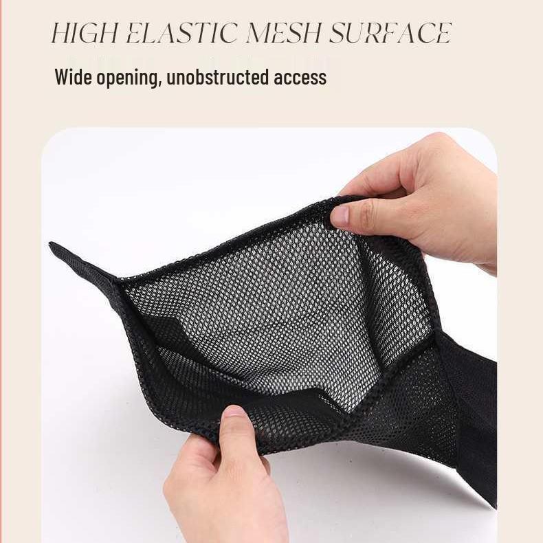 Настенный сетчатый карман для хранения без пробивания отверстий Большая вместимость Разные цвета для кухонных шкафов 20cm x 25cm with Adhesive Strip 678₽