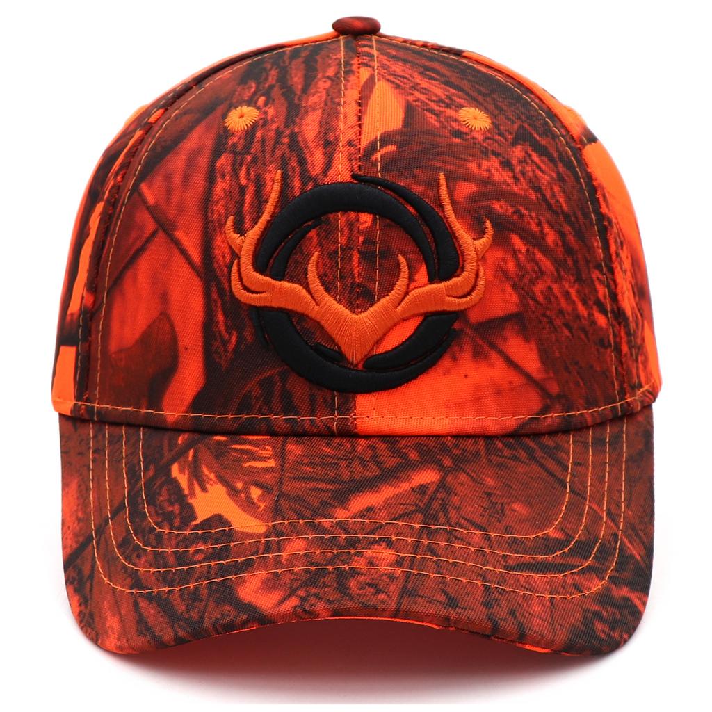 Elk animal embroidery cap camouflage outdoor sports baseball cap