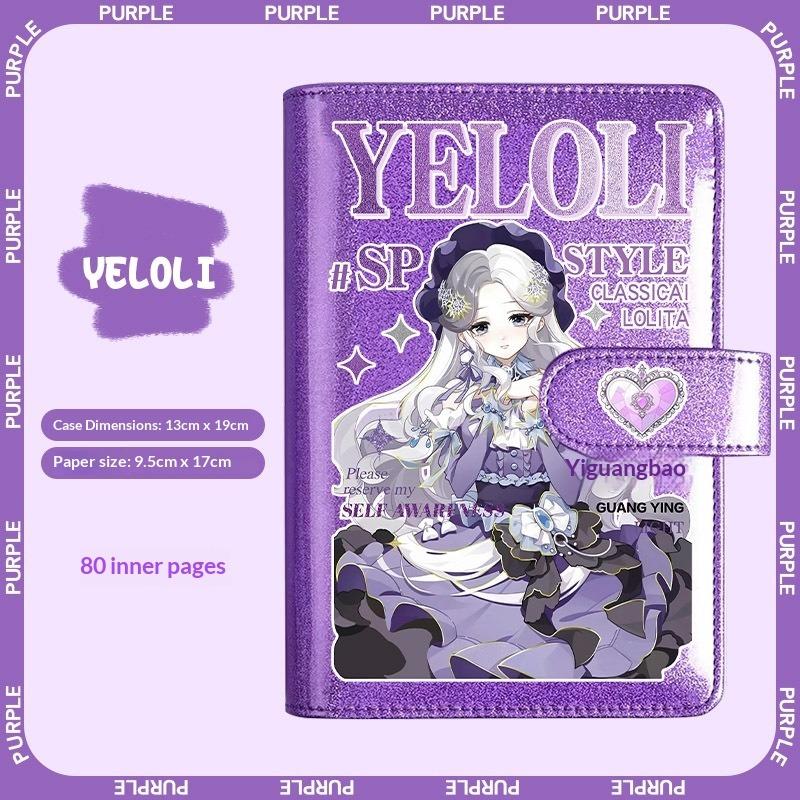 Cartoon Cute Handbook Student Diary Notes Notebook Supplies Stationery Loose-leaf Book