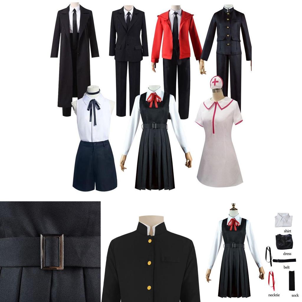 Stunning Chainsaw Man Mitaka Asa Yoshida Cosplay Costume For Halloween And Carnival