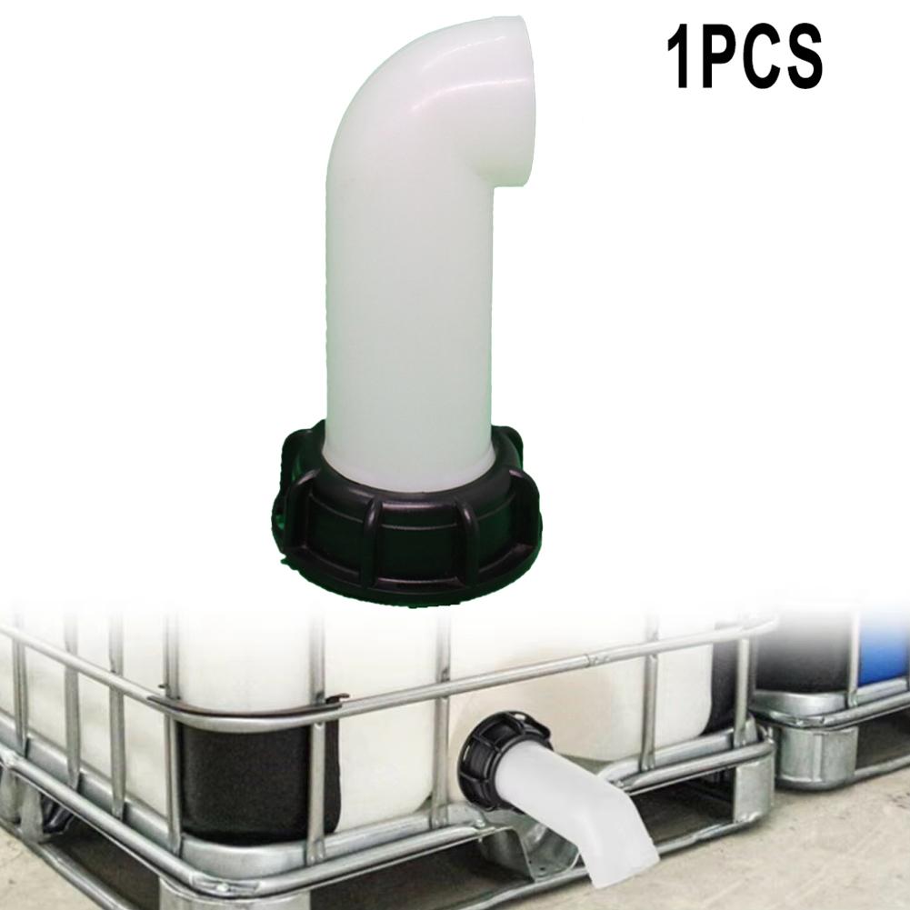 90-Grad-Bogen-Abflussschlauch 2 Zoll Durchmesser Kunststoff Durchflussleitrohr Für Bewässerung Schwarze Und Weiße Farben Kunststoffmaterial