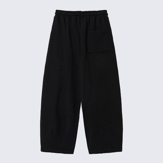 Turtleneck Sweat & Wide Leg Balloon Pants 2 Colors
