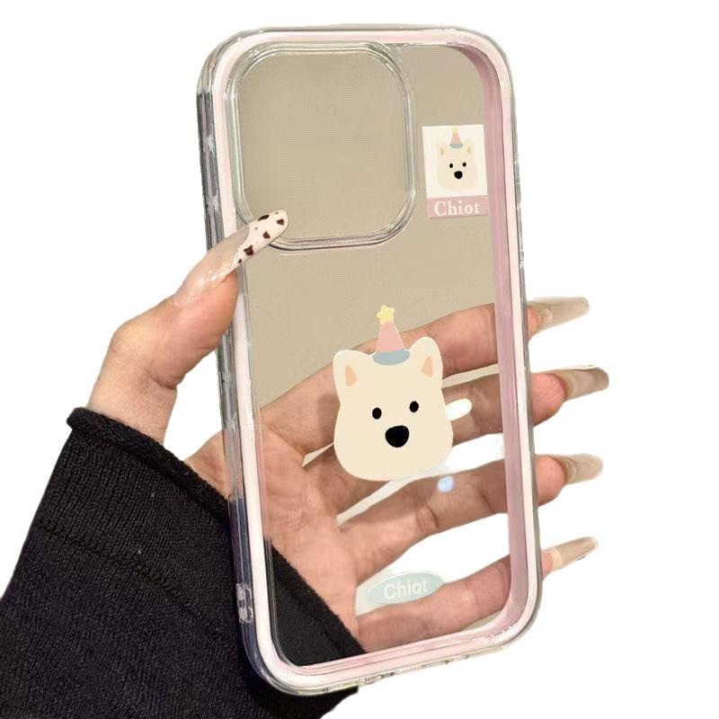 Star West Highland for IPhone16ProMax for Apple Phone Case 15/13/1 2/14 All-inclusive Soft Case 11