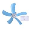 Compact Silent Ceiling Fan for Dorms and Bedrooms